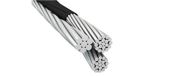 Stahl verstärkte obenliegenden Kabel-Niederspannung ABC-Aluminiumdraht XLPE