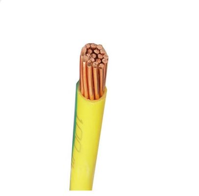 Gelbgrün 450/700V PVC isolierte elektrische Draht CU Erderdungskabel