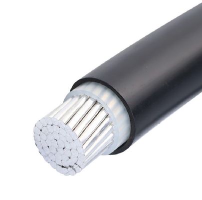 PVC isolierte einkernigen Aluminiumdraht des Niederspannungs-elektrischen Kabel-NAYY